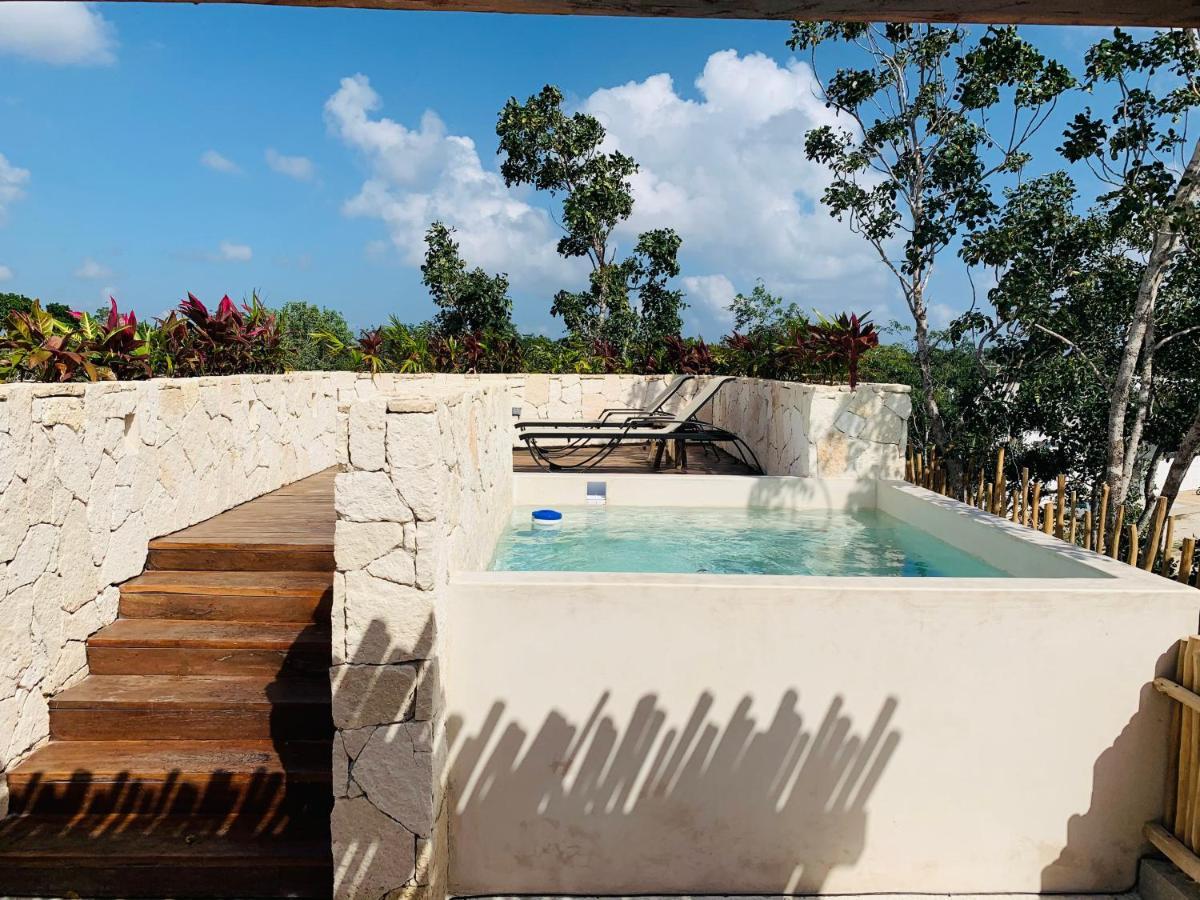 Vida Jungle Boho Apart 9 With Special Fee To Access Hotel Bardo Tulum Exterior foto
